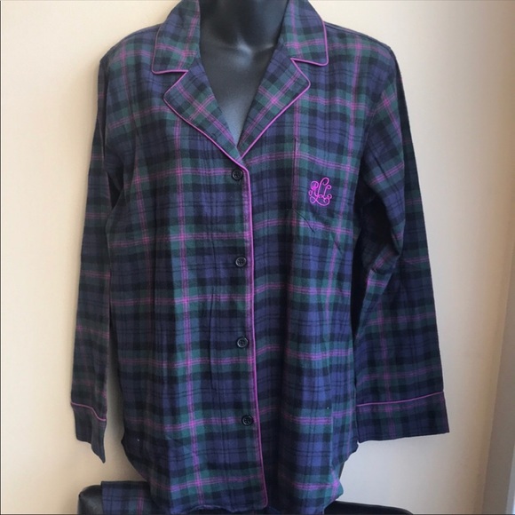 Lauren Ralph Lauren pajama set Sz L ❌sold❌ - Picture 2 of 6